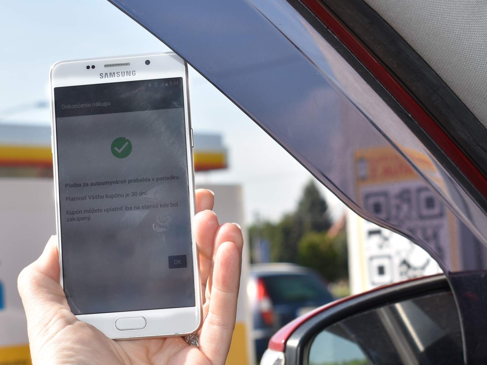 auto - autoumyvaren - aplikacia - shell - masperpass